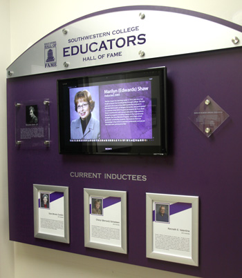 Educators HOF Display