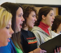 A Cappella Choir Rehearsal