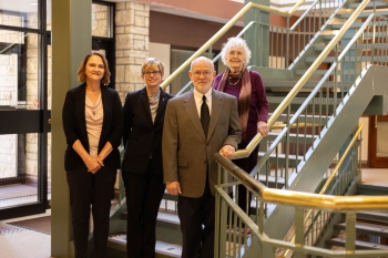 Lynch, Frombgen, Tom McNeish, Dr. Marilyn McNeish at 800 Main Place
