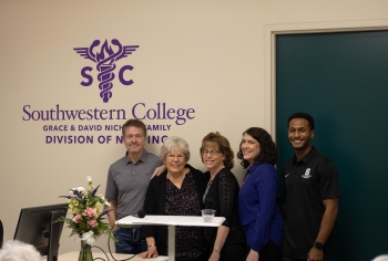 Nursing Program Dedication - Nichols Family